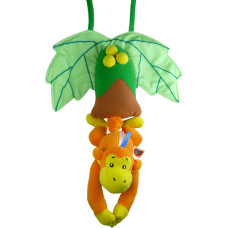 Підвісна музична іграшка Biba Toys Щаслива мавпочка (659BM)