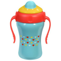 Поильник BabyOno с трубочкой 280 мл Голубой (1037)