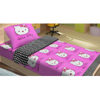 Постільна білизна для підлітків Lotus Young - Hello Kitty ранфорс