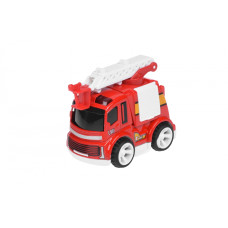 Пожежна машина Same Toy Mini Metal з драбиною SQ90651-4Ut-2