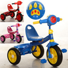 Триколісний велосипед Turbo Trike M 3170-2 Блакитний