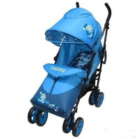 Прогулянкова коляска Bambini King з чохлом Blue Pirate