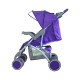 Прогулочная коляска Bambini King с чехлом Violet Butterfly