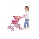 Прогулочная коляска для куклы с бампером «Milana»