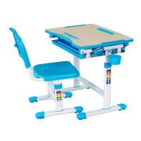 Зростаюча парта зі стільчиком Bambino Blue