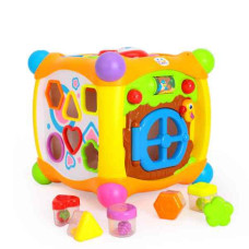 Розвиваюча іграшка-сортер Huile Toys (HOLA) Чарівний кубик (936)