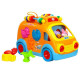 Развивающая игрушка-сортер Huile Toys Веселый автобус (988)