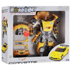 Робот-трансформер Roadbot Chevrolet Corvette C6R 1:18 (50150)