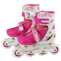 Ролики Disney Princess c пластиковой рамой 30-33 р. (RS0115)