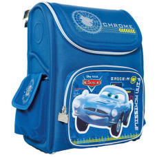 Рюкзак школьный ортопедический каркасный Н- "Cars"