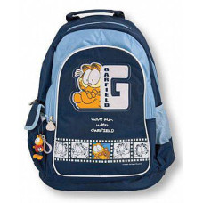 Рюкзак школьный темно-синий GF твёрдая спина