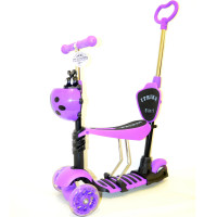 Самокат 5 в 1 iTrike JR 3-026-B Violet