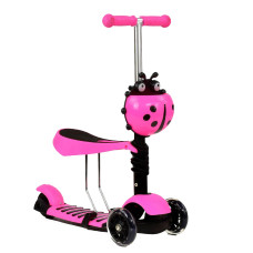 Самокат Best Scooter Розовый (А 24666 - 1010)