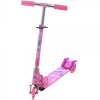 Самокат Profi Trike BB 3-009-1 Бабочка Розовый