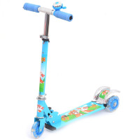 САМОКАТ PROFI TRIKE BB 3-010-3 КІТ І ПЕС БЛАКИТНИЙ