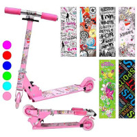 Самокат Profi Trike JR 2-015 Ангел Рожевий