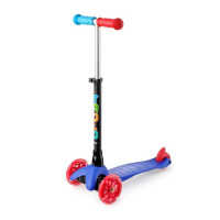 Самокат Trolo MINI UP 3+ (blue) до 20кг (регул. руль)