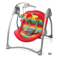 Шезлонг Baby Design Loko-02 (red)