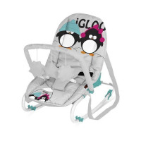 Шезлонг Bertoni TOP RELAX (з іграшкою) (grey green igloo)