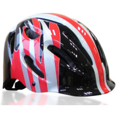 Шлем Explore Pico M Черно-бело-красный