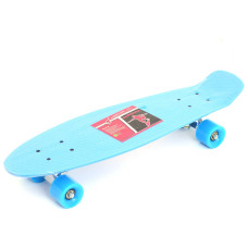 Скейт Profi Penny Board 66 см Голубой (MS 0851)