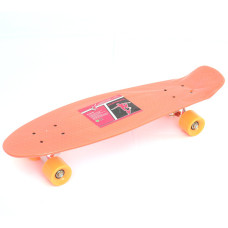 Скейт Profi Penny Board 66 см Оранжевый (MS 0851)