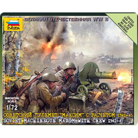 Радянський кулемет "Максим" розрахунком 1939-42гг