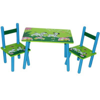 Столик Baby Tilly B07008(2802-25) с двумя стульчиками Далматинцы