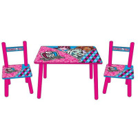 Столик Bambi Monster High M 2328 MH Фіолетово-рожевий