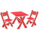 Столик со стульчиками Bambi М 2101-01 Красный