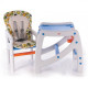 Стульчик для кормления Babycare Duo Blue/Orange (c903)