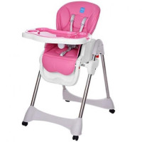 Стільчик для годування Bambi M 3216-8-S Рожевий