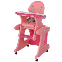 Стульчик для кормления Bambi M 3267-8 Розовый