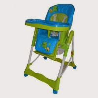 Стульчик для кормления Bambi RT 002-4 Green-blue