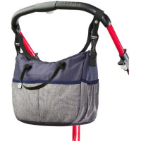 Сумка для коляски Caretero Deluxe - navy/grey