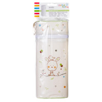Термоконтейнер Ceba Baby Jumbo 70*80*230мм универсальный беж-салатовый (зайчик, птичка)