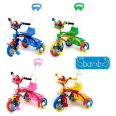 Триколісний велосипед Bambi B 2-2 / 6011 Блакитний