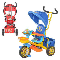 Трехколесный велосипед Bambi M 1660-2 Blue