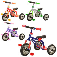 Трехколесный велосипед Profi Trike M 0688-3 Серо-зеленый