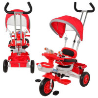 Триколісний велосипед Profi Trike M 1650-3HR Eva Foam Червоний