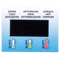 Ванночка Tega Клейкий термометр termo-022