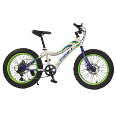 Велосипед 20" Profi 20XD05-1 Белый/Зеленый