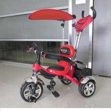 Велосипед 3-х колесный Mars Trike надувные (красный)
