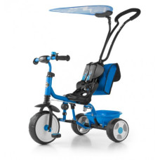 Велосипед 3х кол. M.mally boby deluxe 2015 з підніжкою (blue)