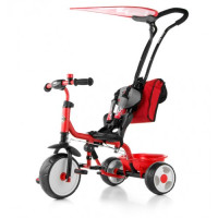 Велосипед 3х кол. M.mally boby deluxe 2015 з підніжкою (red)