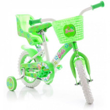 Велосипед Azimut 12" Барби Салатовый