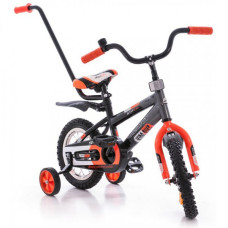 Велосипед Azimut 12 "Stitch Чорно-сіро-помаранчевий
