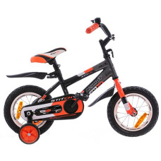 Велосипед Azimut 14" Stitch Графит/Оранжевый