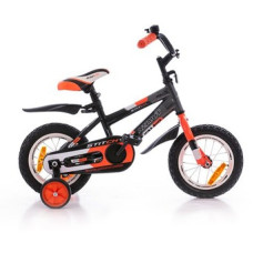 Велосипед Azimut 14 "Stitch РУ Чорно-сіро-помаранчевий
