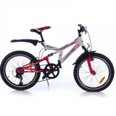 Велосипед Azimut Dinamic G 20 "(обладнання Shimano) Червоно-білий